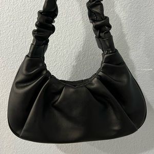 Black shoulder bag